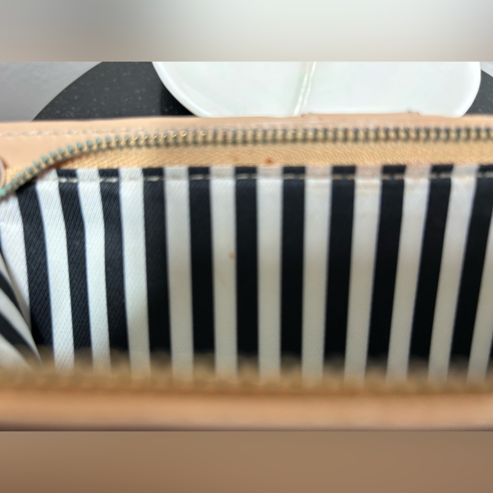 Kate Spade Black Classic Pebble Wallet Wristlet Clutch - Picture 7 of 7